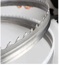 Carbide bit tip bandsaw blades cutting steel manufacture