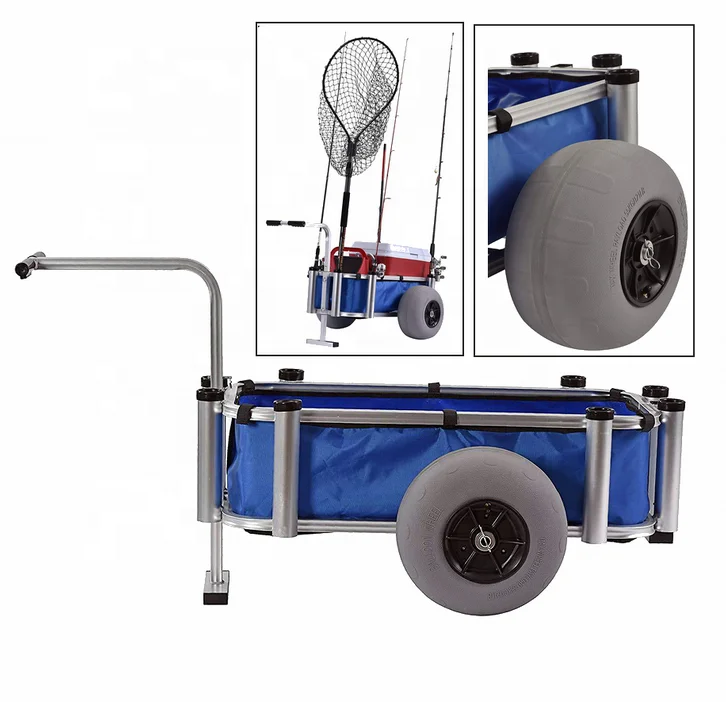 Balloon Wheels Beach Cart With Balloon Tires Beach Cart With Big Wheels