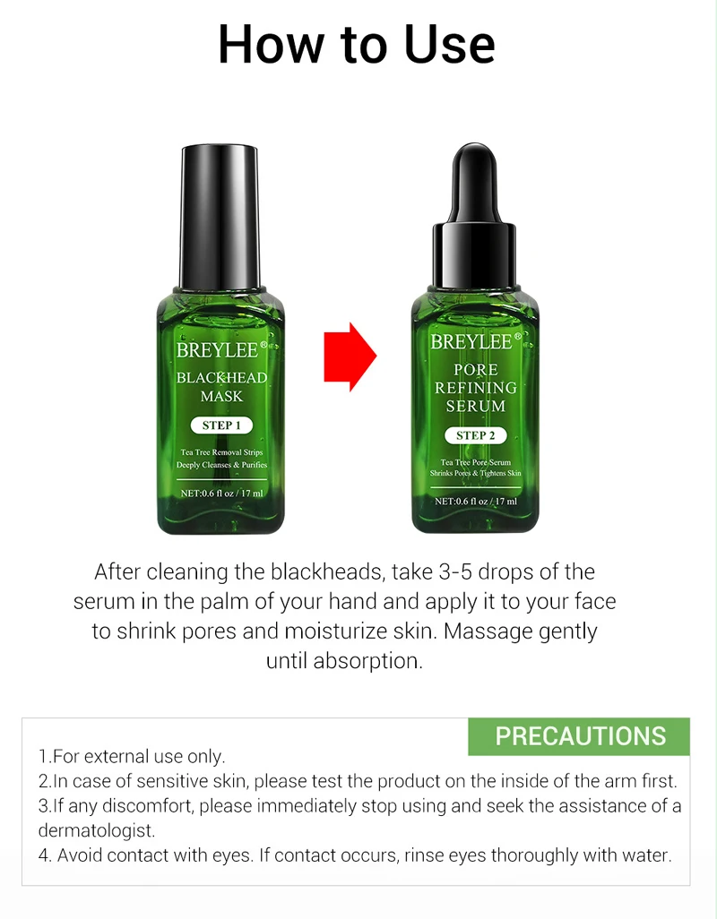 serum breylee pore refining