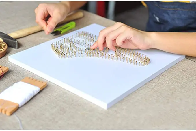 4. Nail String Art for Boys Room - wide 2