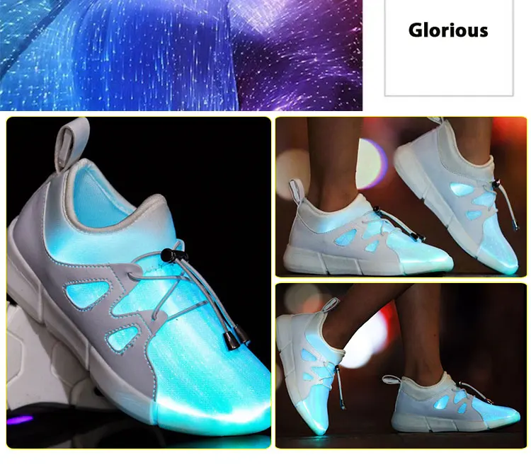 kids boys girls adults universal light up led flashing shoes
