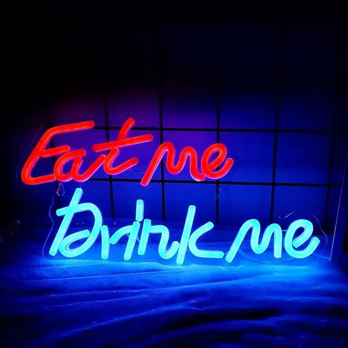 product cross border christmas holiday room bedroom decoration led illuminated sign neon lights bar shape letter lights bar atmosphere-2