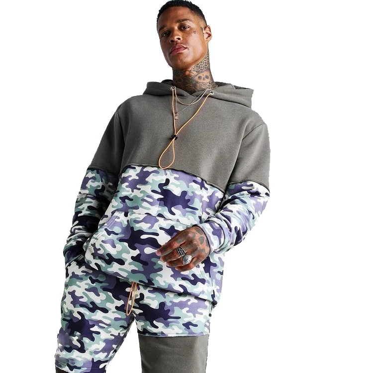 camo jogging suit