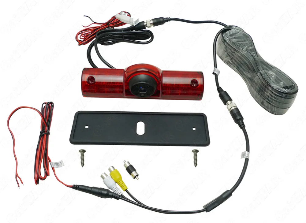 170 Degrees Third Stop Universal Cargo Van Brake Light Camera Car