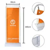Iron Door shape poster stand hanging poster display stand for Indoor and Outdoor Advertising