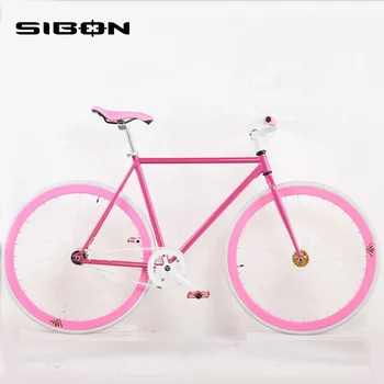 fixie bike pink