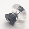 Dark Bronze Finish Zinc Alloy Material Crystal Door Knob