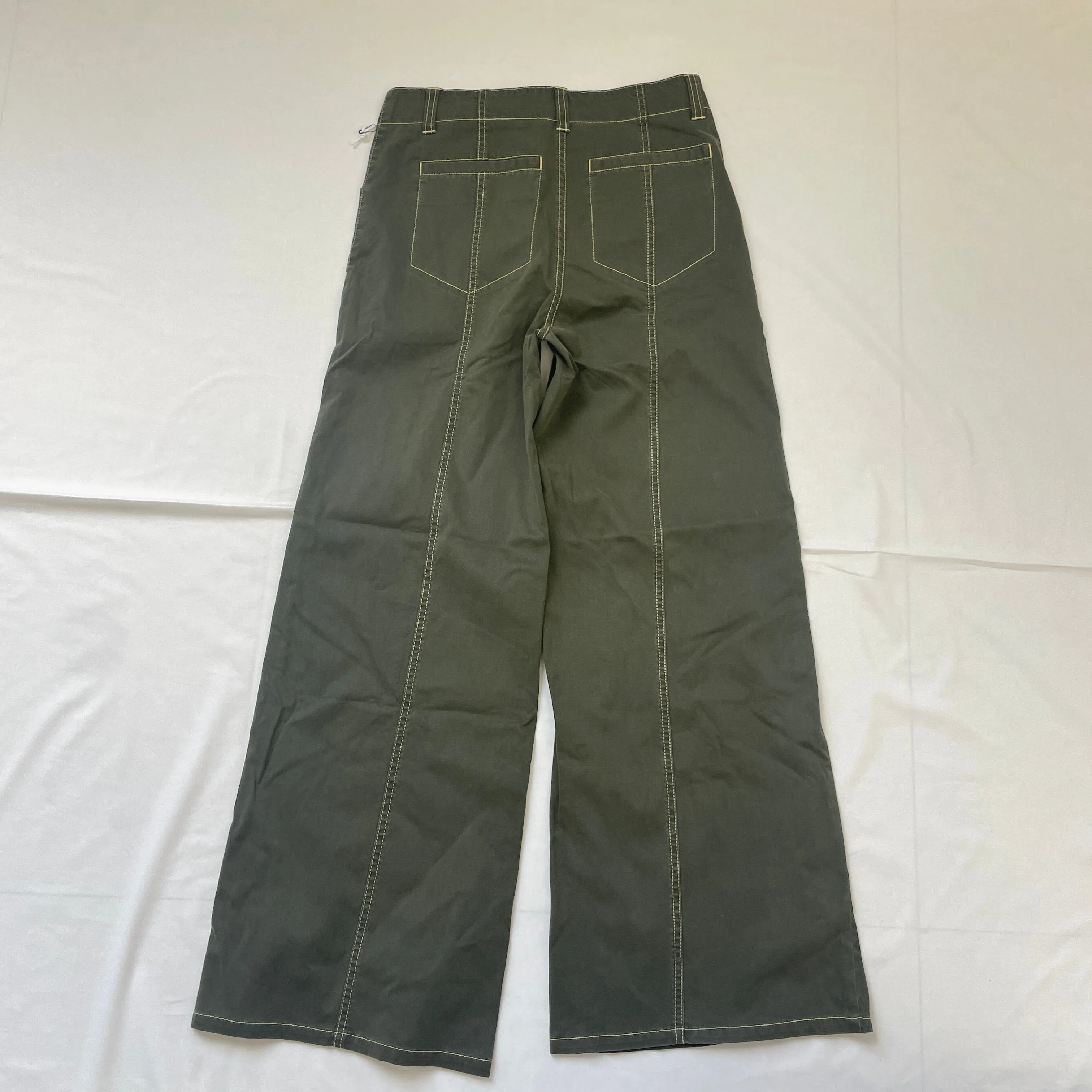 Women's  Wide Leg Pants Casual Solid Oversize Trousers with  Loose Elastic Streetwear Design factory