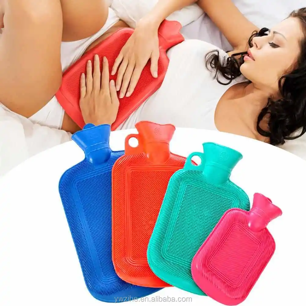 Winter Rubber Hot Water Bag - Portable Hand Warming Bottle