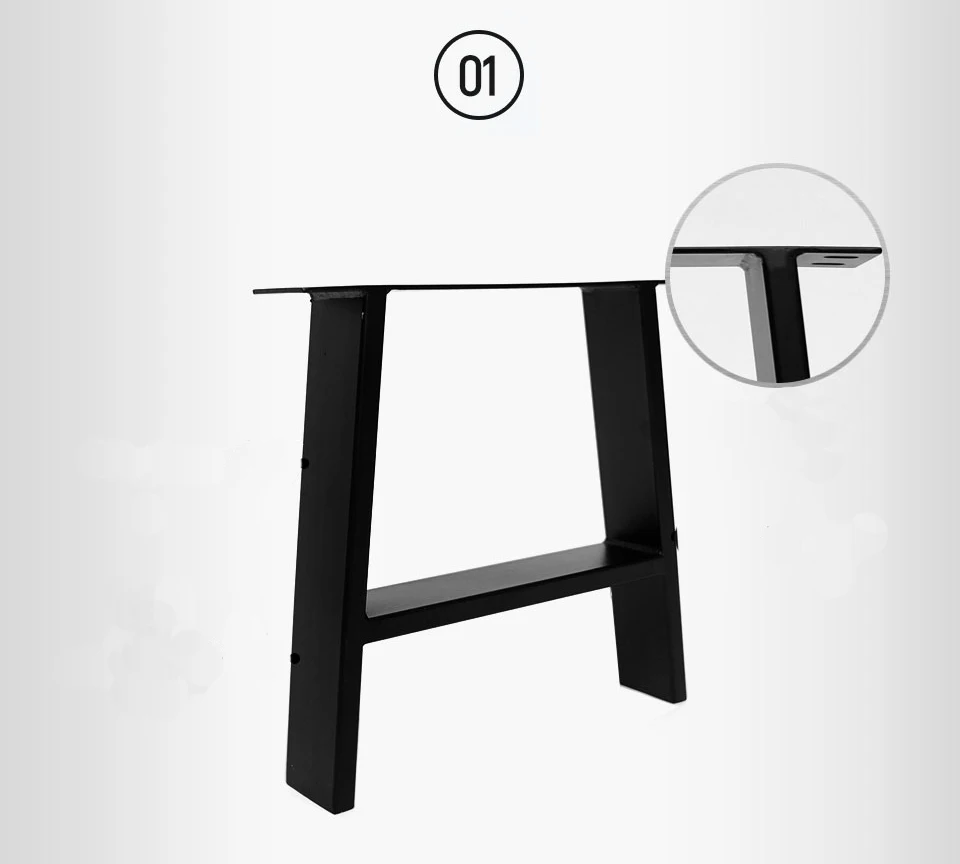 Base Per Tavolo A X In Acciaio Inox Spazzolato – 70x40x72 Cm, Stile Industriale Per Bar E Ristoranti