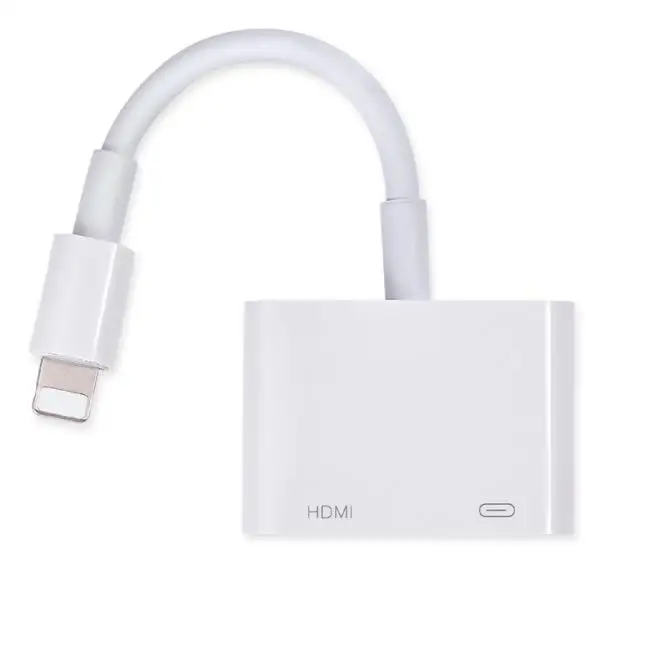 Mini 1080P Phone HDMI Cable For Apple Phones - Pin Port HD TV/ Projector Converter Adapter For IPhone For IPad - ANKUX.COM