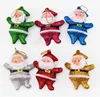Wholesale Christmas ornaments Decoration Gift Christmas Tree Accessories Small Pendant Christmas Plastic Small Old Man