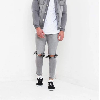 washed grey jeans mens