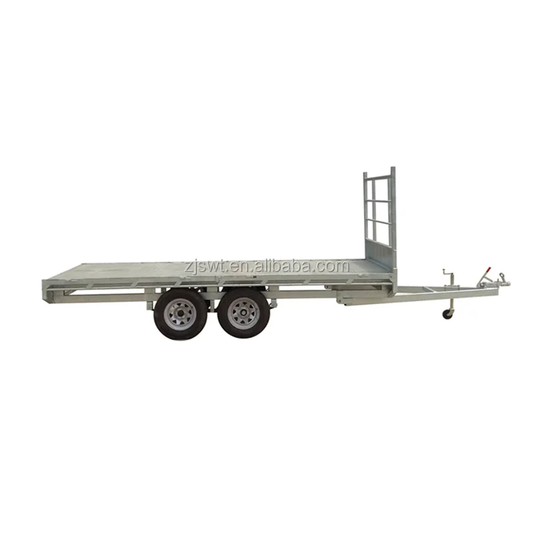 10X7  FLAT TOP/FLATBED/FLAT DECK/TABLE TOP TRAILER, HEADBOARD, ATM 3T