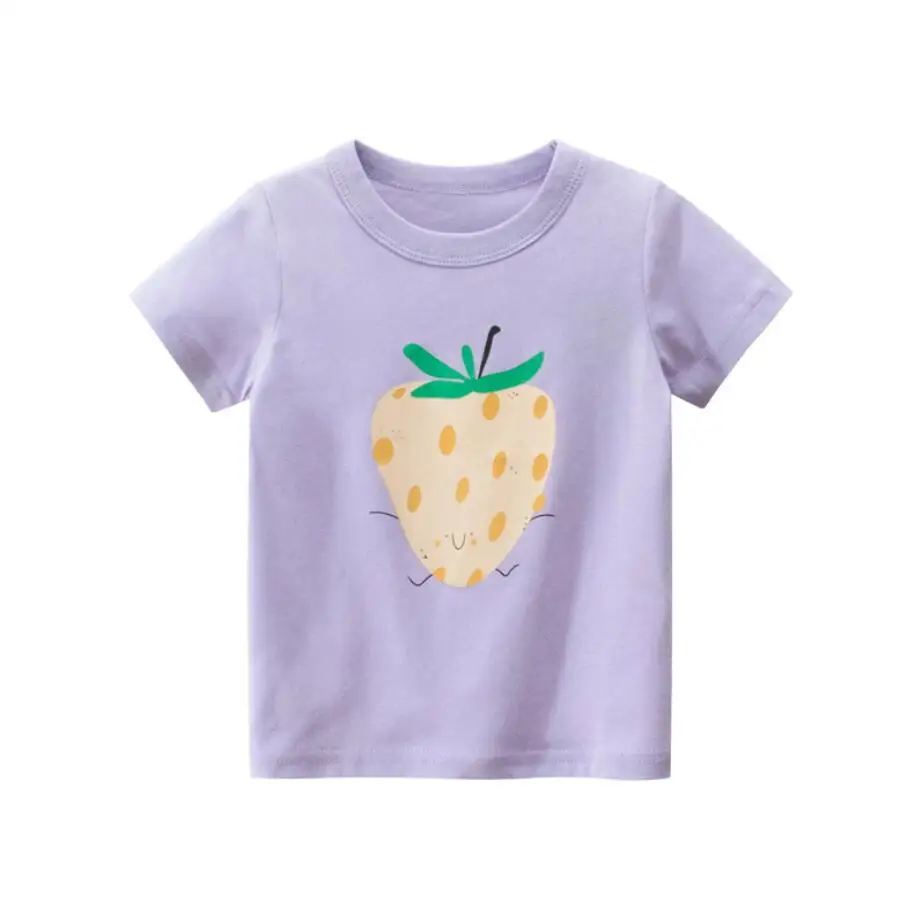 camisetas blancas de algodon para niños