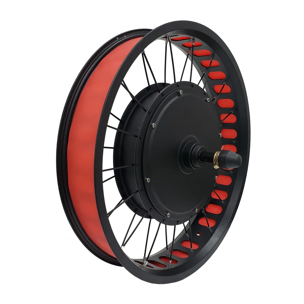 20 Inch X 4.0 1500w Fat Tire Bike 170mm 190mm 48v Rear Bldc Hub Motor