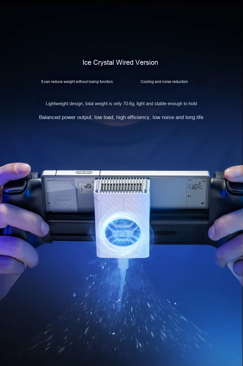 Gamesir Fx5 Lite Ice Crystal Semiconductor Radiator Video Game Consoles Case Gamesir Wired Mobile Phone Cooler