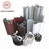 customized cheap 6063 anodized sliding wardrobe door window aluminium profile for t slot extrusion sale