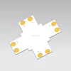 10mm 2Pin LED Strip Cross Shape Quick Splitter Right Angle Corner Connector