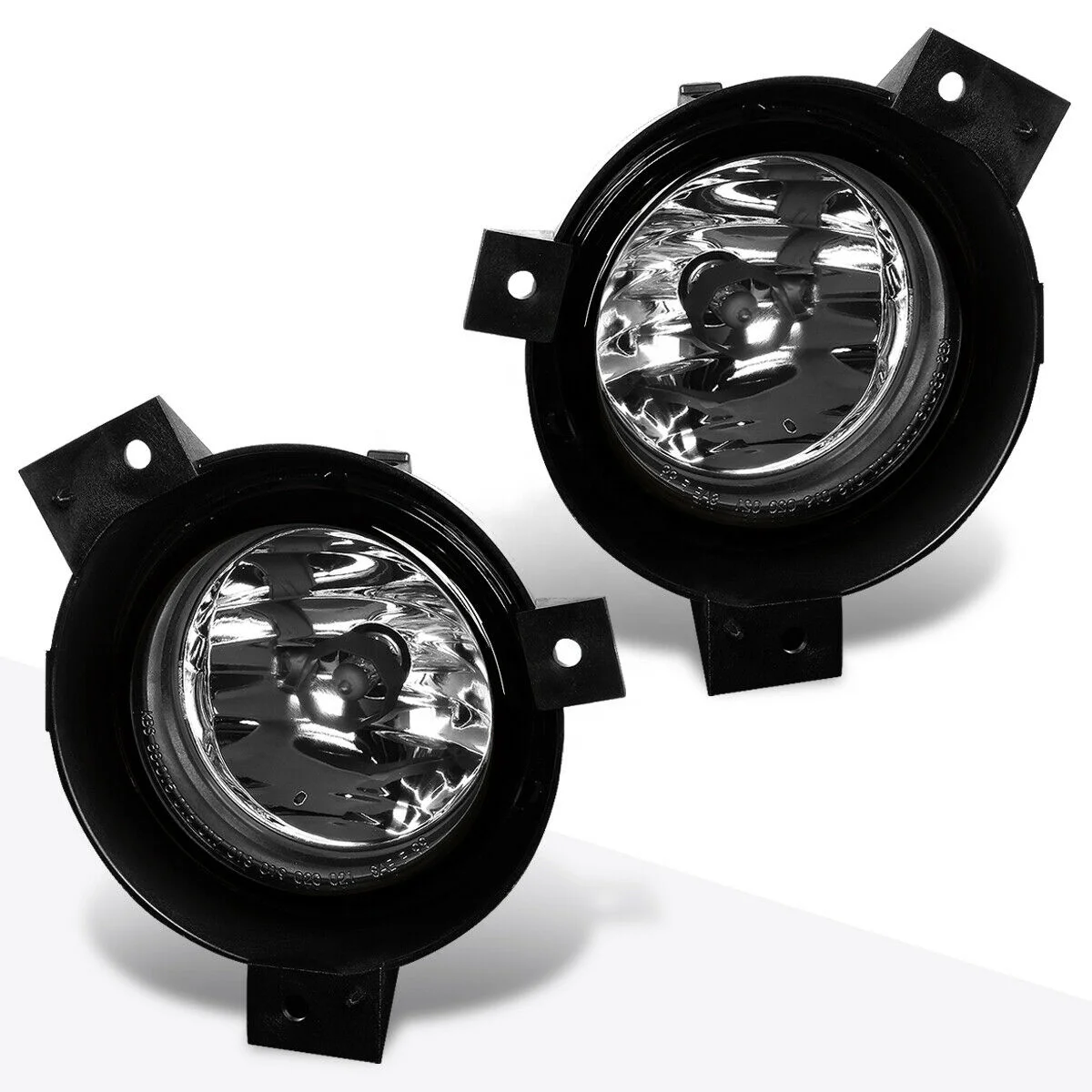 2001 2002 2003 For Ford Ranger OE Replacement DOT Clear Lens Pair Bumper Fog Light Lamp