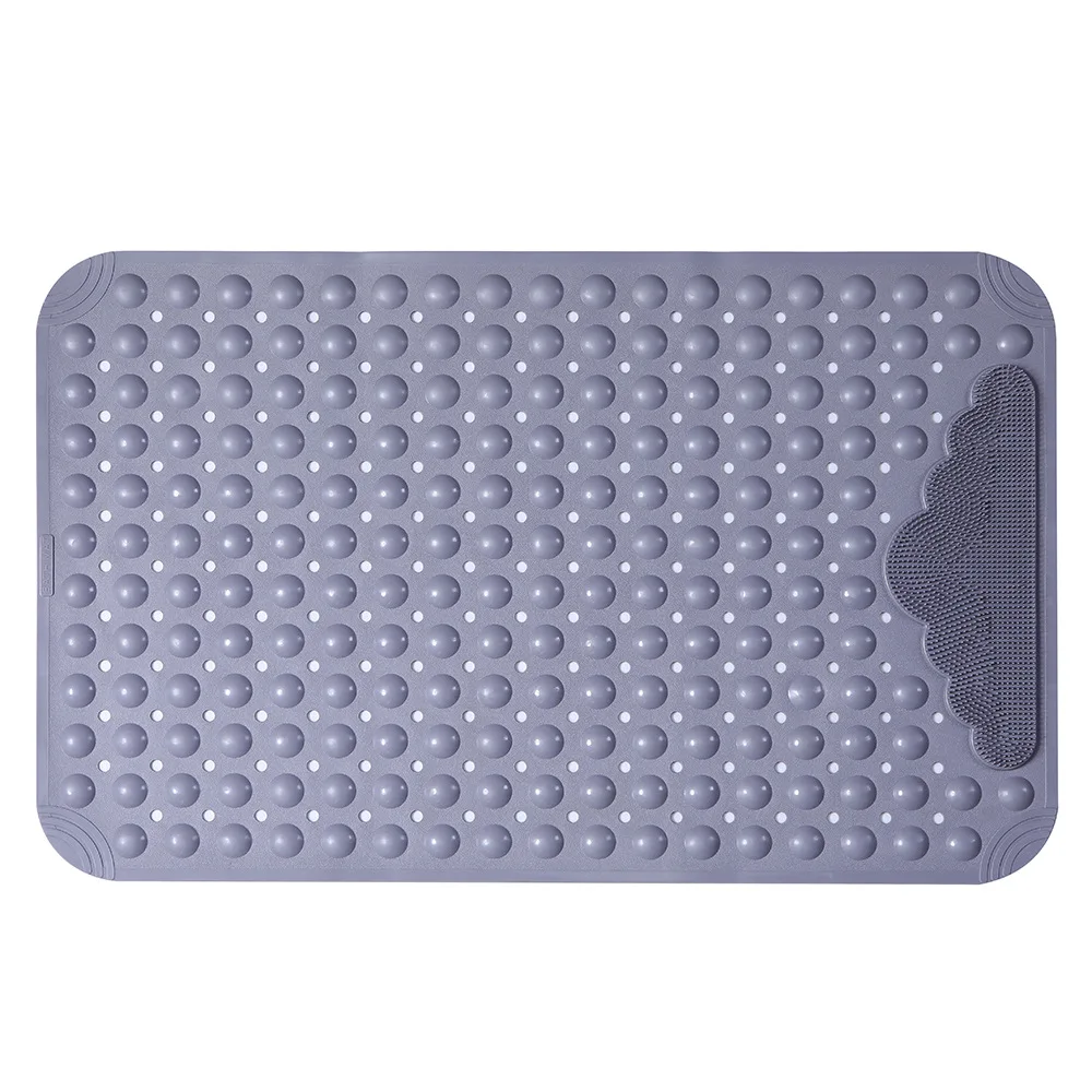 New Bathroom Nonslip Mat Toilet Shower Room Bath Massage Bathtub Foot Toilet Suction Cup Floor