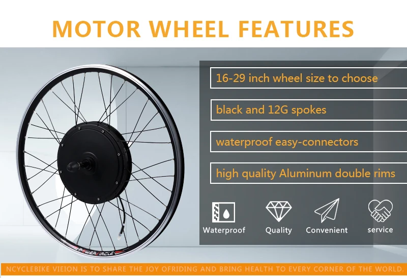 Hot Selling E Bike Convers Kit 48v 1500w E Bike Conversion Kit Electr ...