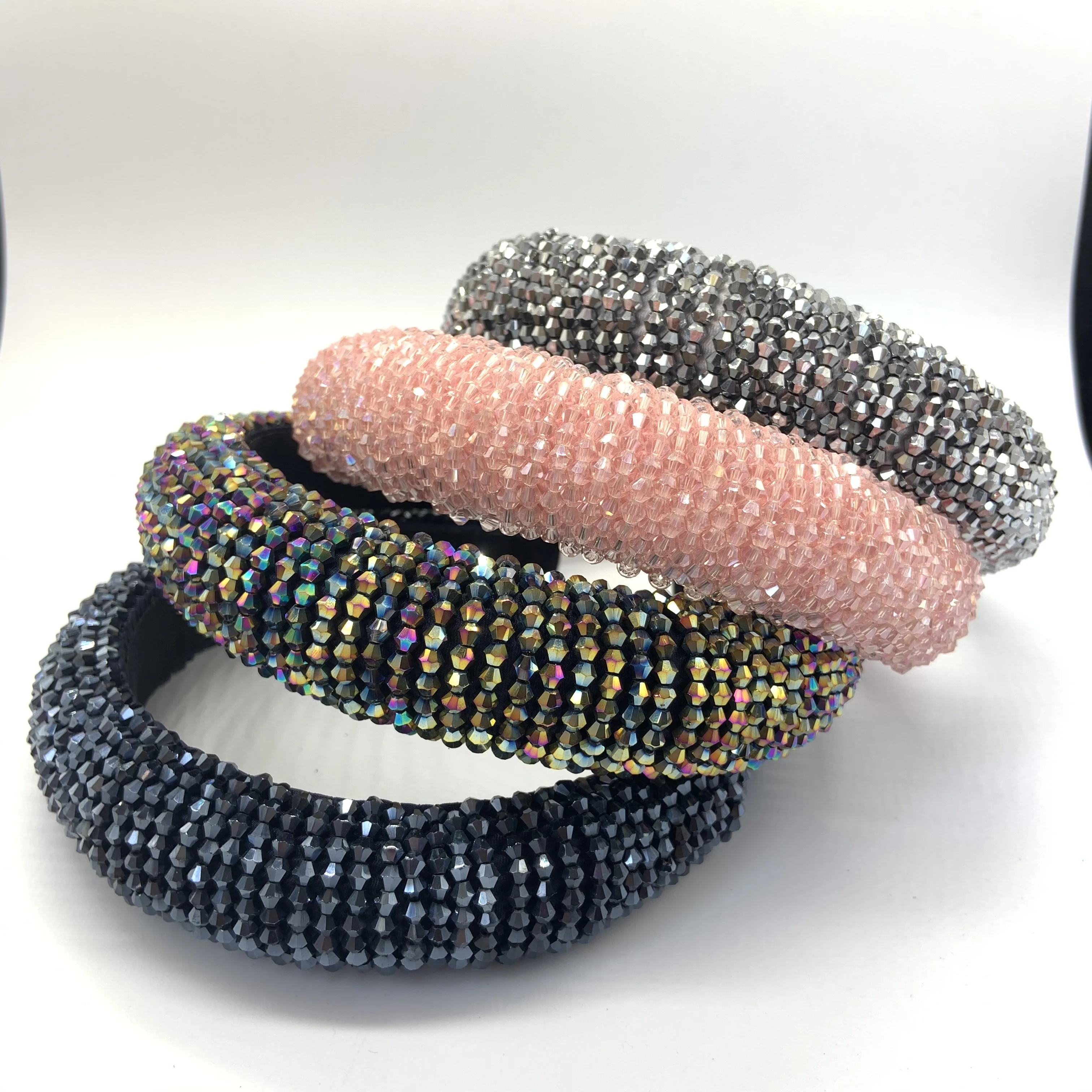 

Headband with Rhinestones,2 Pieces, Custom color
