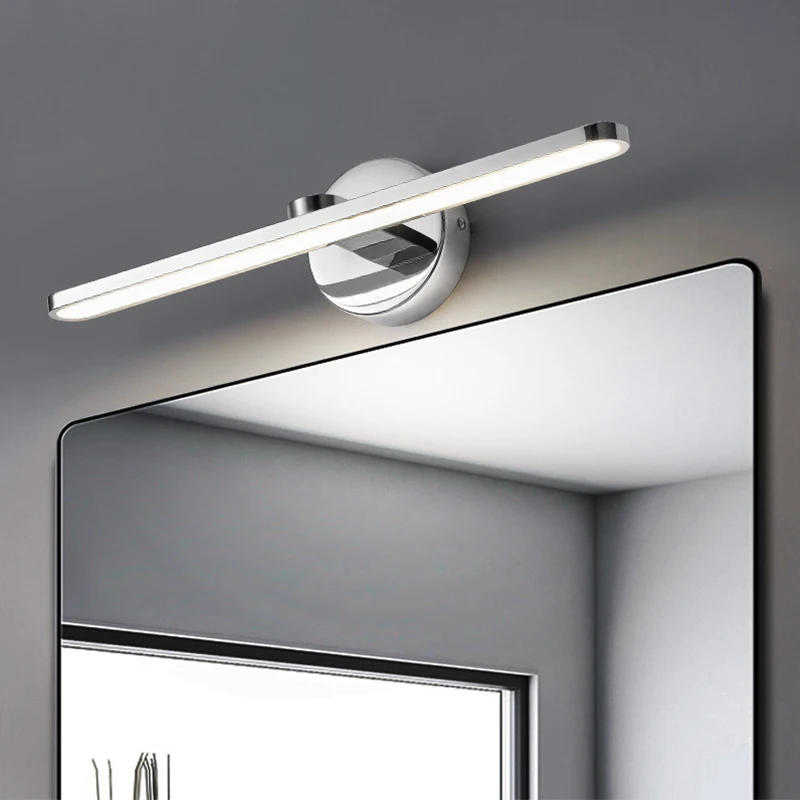 LED mirror light chrome wall light modern wall led lamp bathroom lighting led vanity mirror lamp