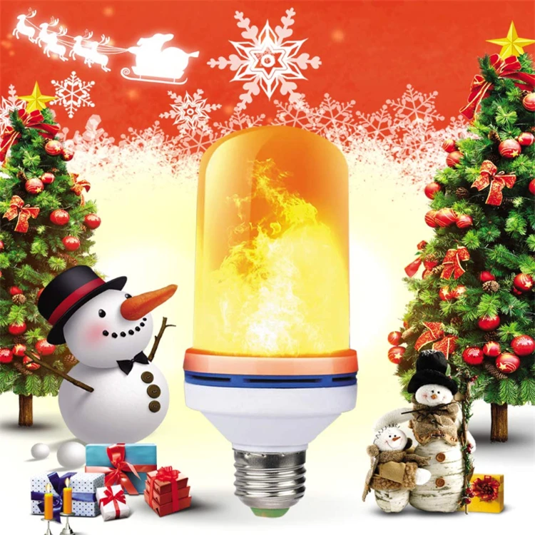 Amazon Hot Selling 5 Watts Filckering Light Bulb LED Flame Effect Lamp E27 EB22