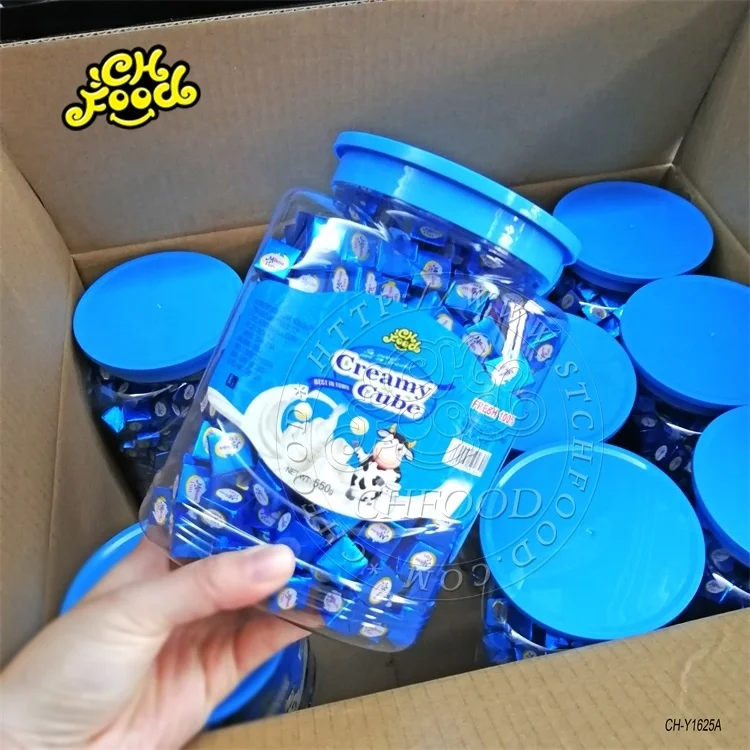 Milk Cube Tablet Candy Choco Milk Candy
