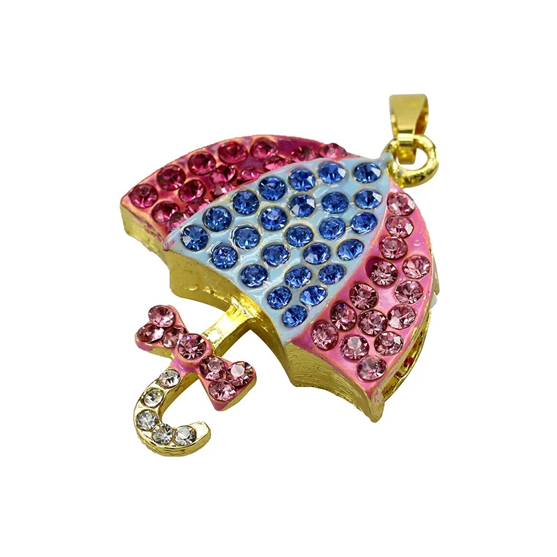 Umbrella USB Flash Drive 1TB 128 64 32 8 4 16 gb Pendrive Necklace New Pen drive Memory Stick 32GB U Disk Mini Gift - ANKUX.COM