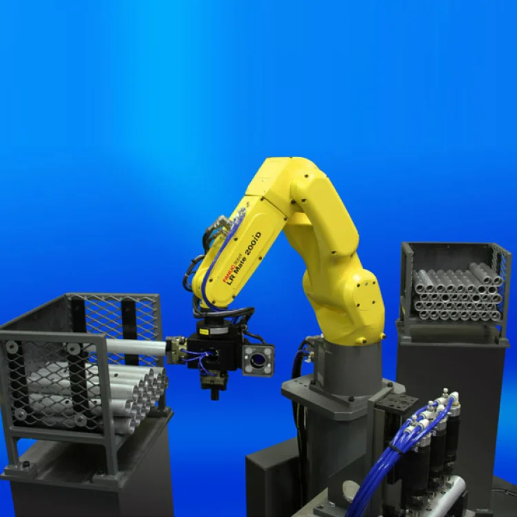 FANUC 6 Axis Robot Arm LR Mate 200id with CNGBS Positioner for Welding