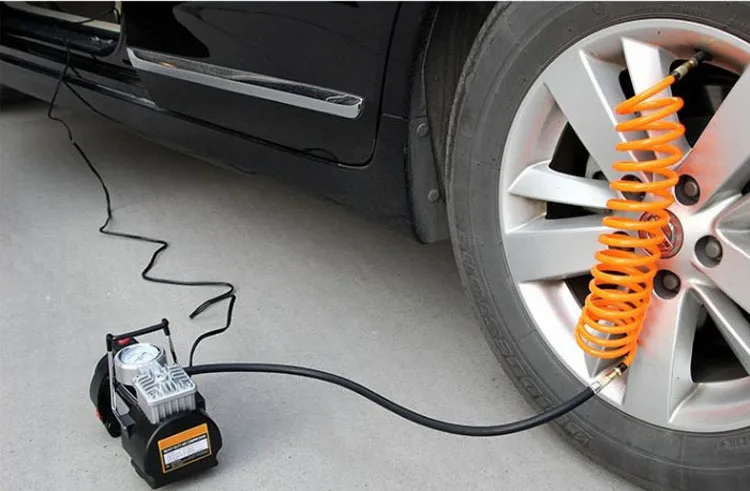 重型轮胎充气机便携式迷你汽车泵 12v 汽车空气压缩机