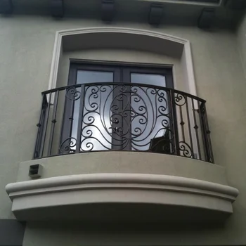 High End Wrought French Wrought Iron Balcony Railing - Buy French ...