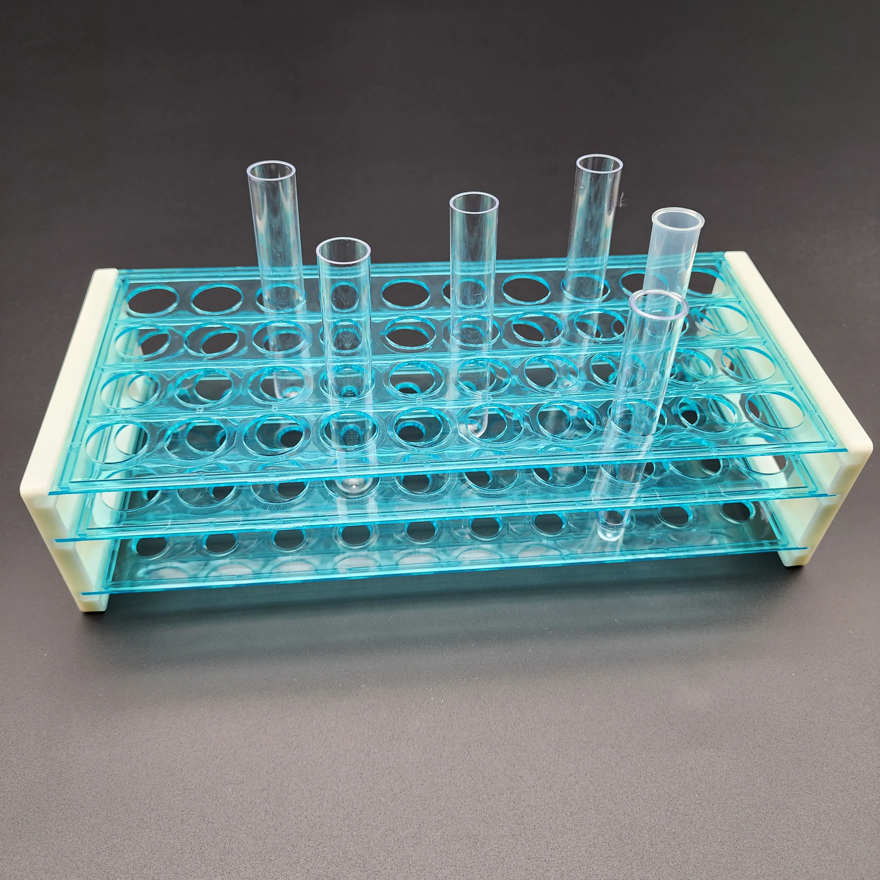 Plastic Test Tube Rack For Laboratory - Buy Test Tube Rack,Racks Test ...