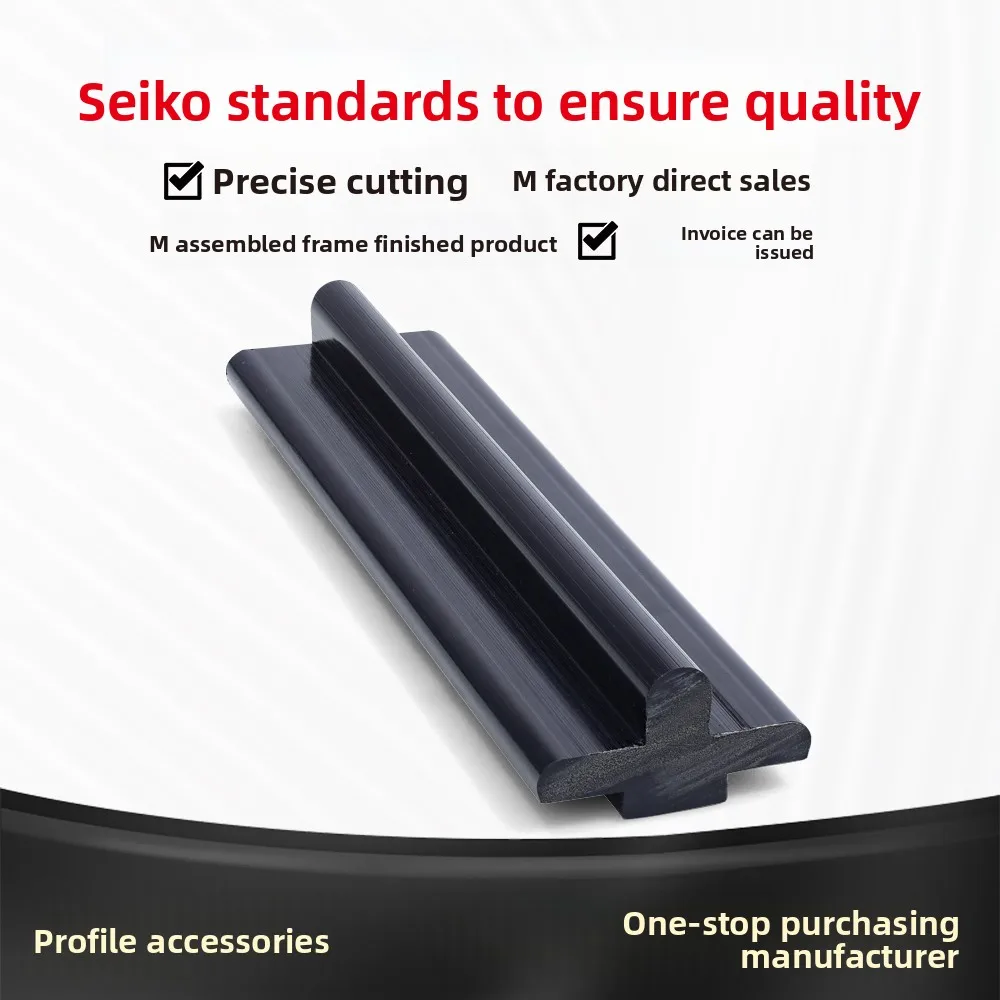 6000 Series Abs Friction Strip 30/40 Series Mechanical Guardrail Special Accessory for Door Frame Wear-Resistant Strip Heat Sink manufacture