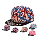 wholesale unstructured blank plain rope gray metal plate snapback hat