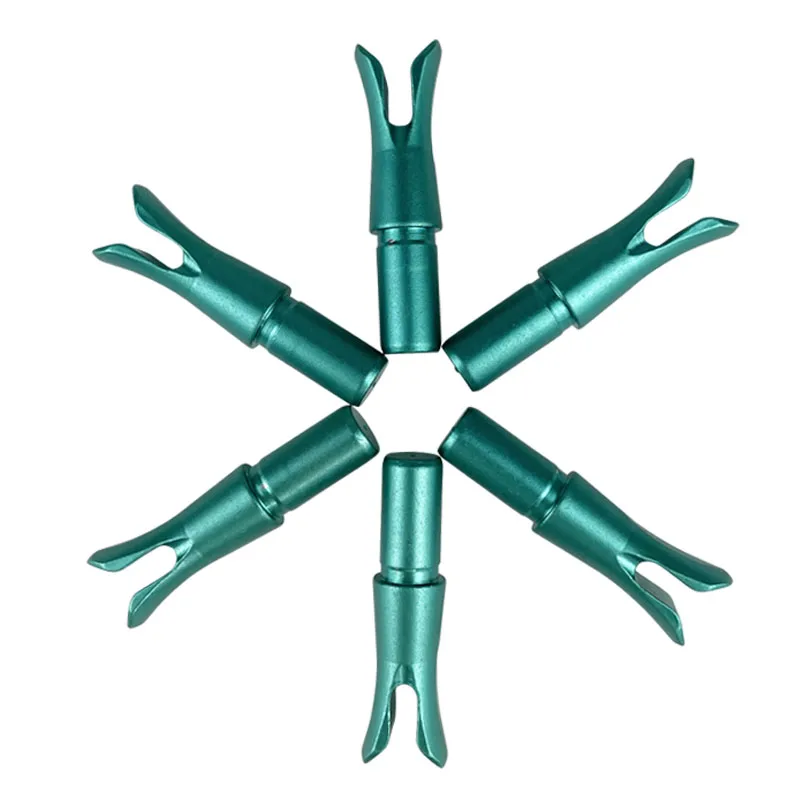 Alibow Aluminum Speed Nocks With 6.2mm Insert Nock For Carbon Arrows Archery Arrow Nock Ideal