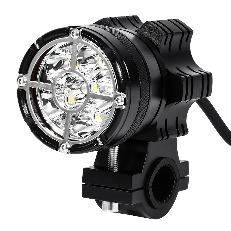 MOTOWOLF Super Bright 45W LED Auxiliary Lights USA LED Work Light Spot Lamp Driving Fog 12V Motorcycle Light 6000K