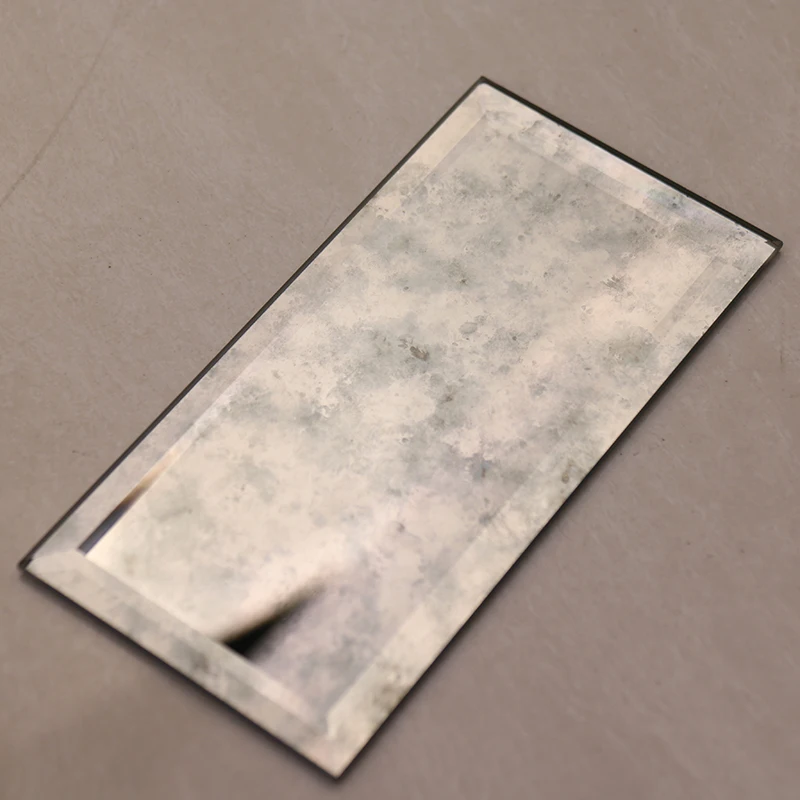 75x150mm Antiguo Flotar Espejo De Pared De Baño Cocina Backsplash De