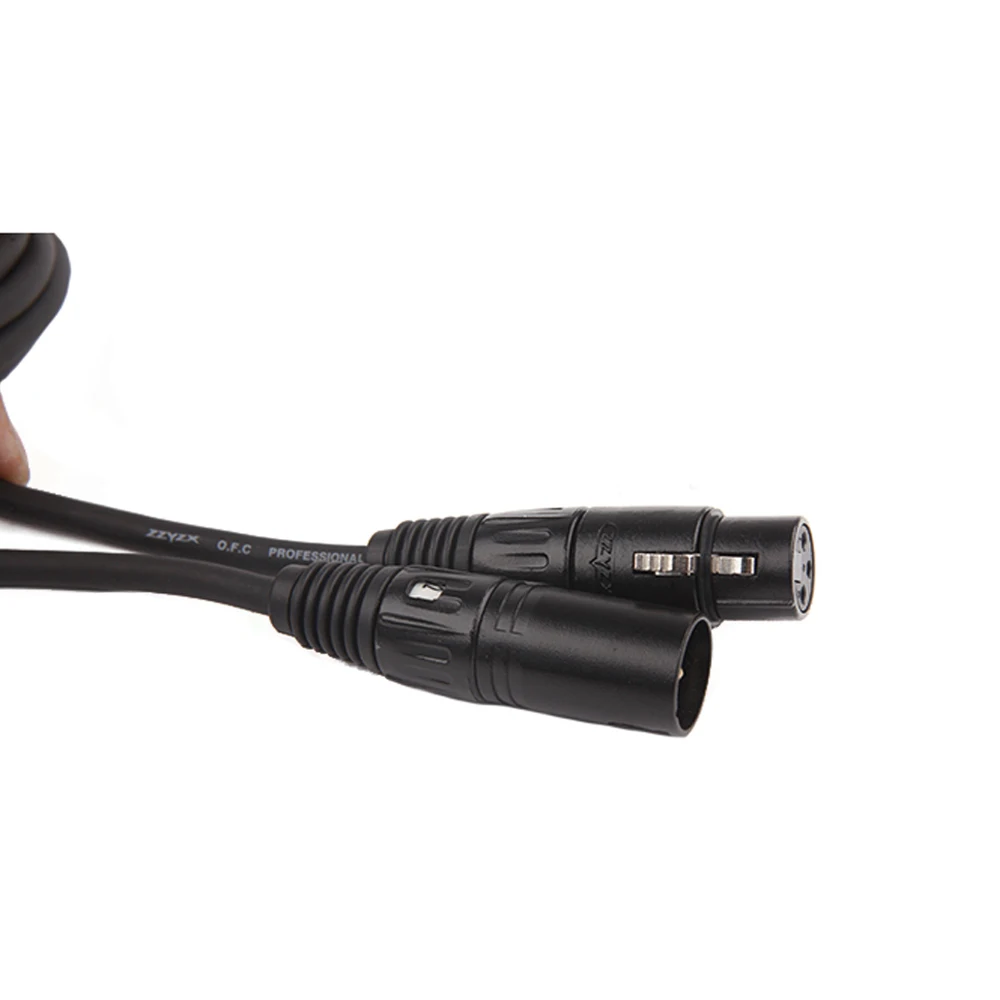 Xlr Female To Xlr Male Microphone 3pin Audio Cable Balanced Shielded Xlr Cable For Mic Mixer
