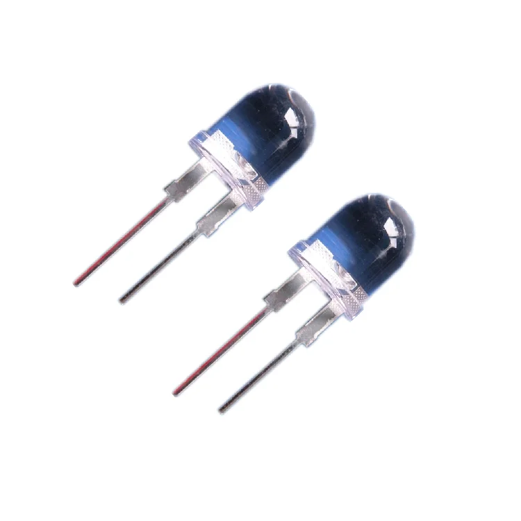 Chinese special wavelength  LED manufacturer offer 10mm 1w 430nm deep blue color power LED