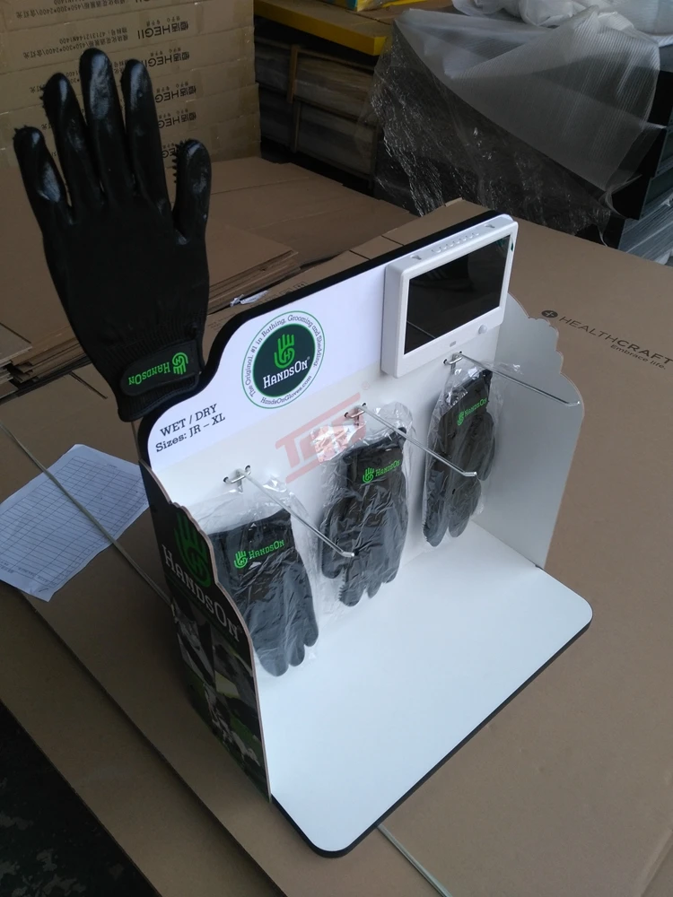 Hook Hanging Display Stand For Working Gloves Buy Gloves Display Rack