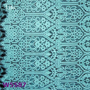 blue cotton lace