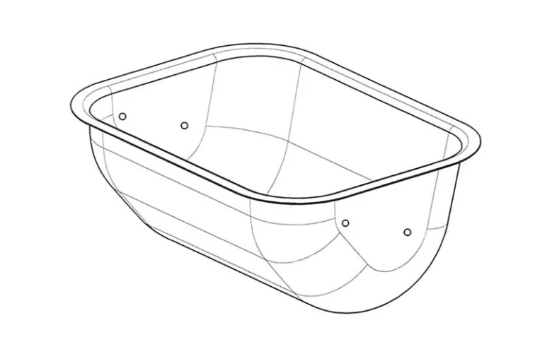 工厂热卖不锈钢猪饲料槽设计猪饲料槽