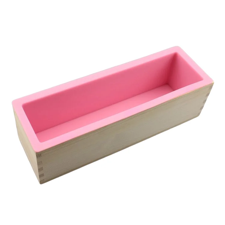 Rectangle Diy Silicon Soap Moulds Kit Loaf Large Silicon Molds For Soap