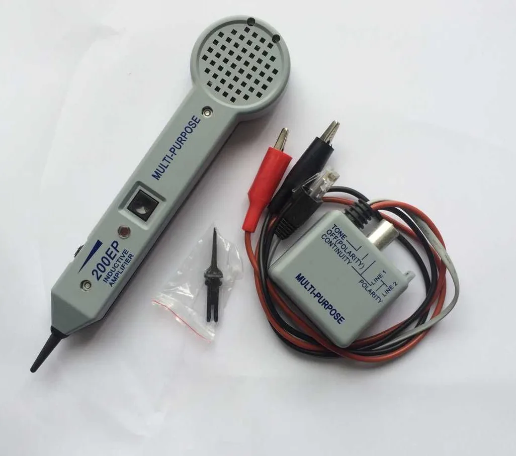 200EP Inductive Amplifier Cable Tester Detector Finder Toner Tone Generator 