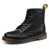 Custom New waterproof Leather Lace Up Men Casual Motorcycle Boot shoes botines de hombre