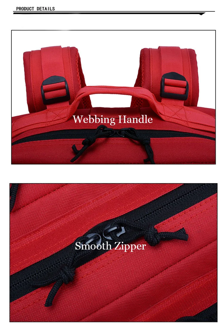 Outdoor large capacity molle system military tactical backpack bag