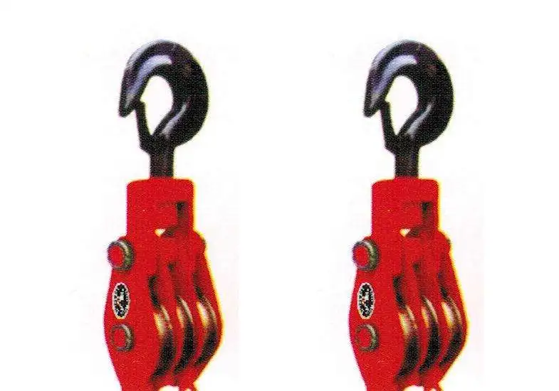 Heavy Duty Threewheel Open Block Pulley With Hook Buy 50t 32t 20t